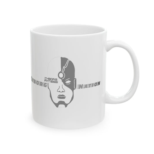 Modern Cyborg Ceramic Mug - 11oz & 15oz